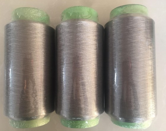 100% of the silver conductive fiber 750D